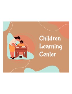 Children Learning Centr Presentation - free Google Docs Template - 3859