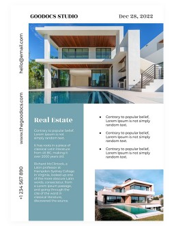 Traditional Real Estate Newsletter