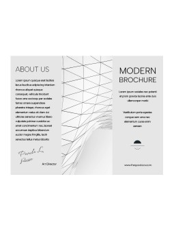 Grey Modern Brochure