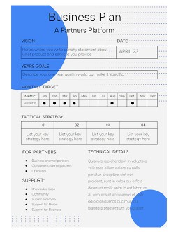 Partners Platform Business Plan