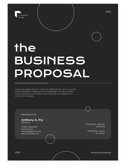 Black Business Proposal
